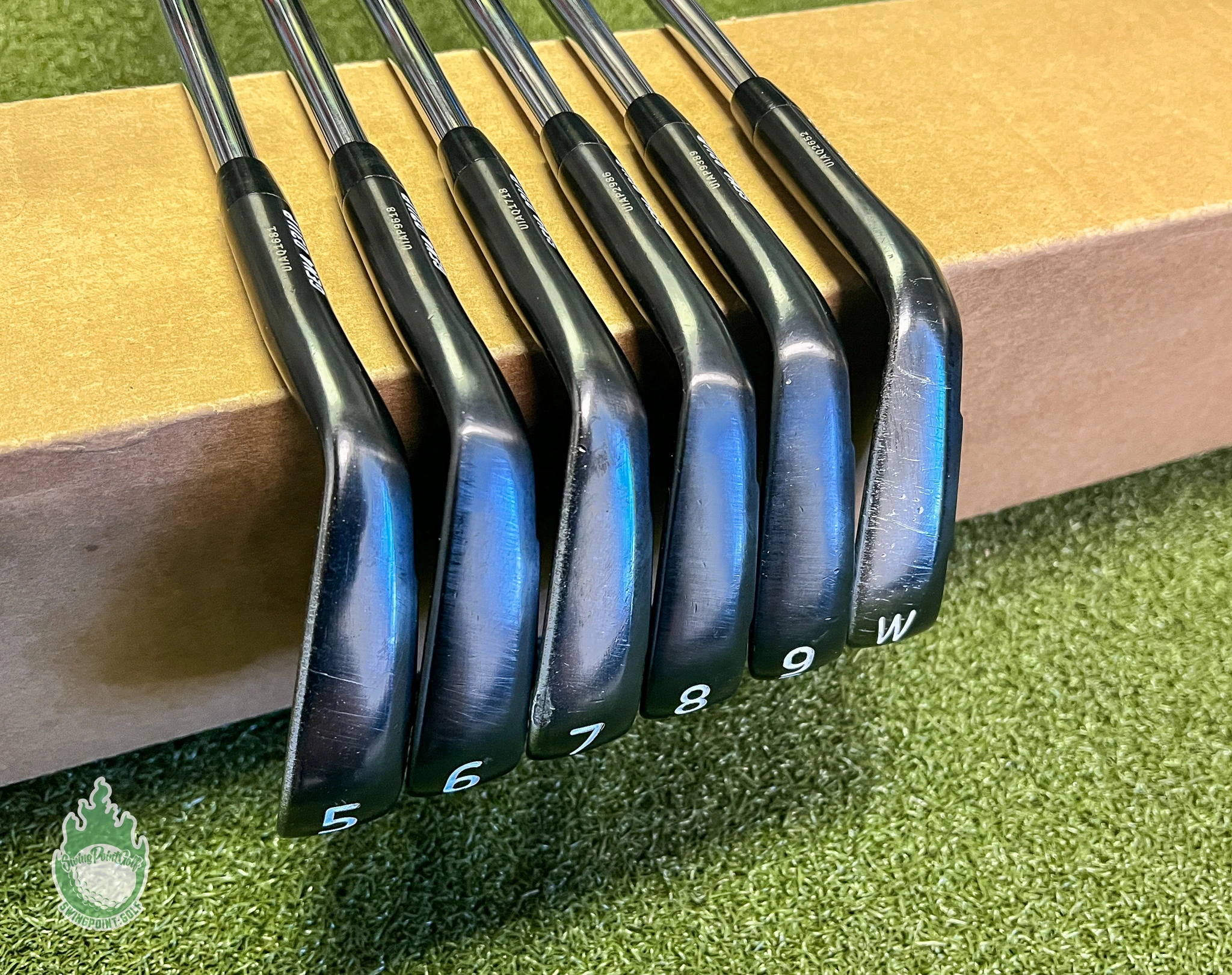 Used RH PXG 0311P Forged Darkness Gen 4 Irons 5-PW 105g Stiff Steel Golf Set 2 Used RH PXG 0311P Forged Darkness Gen 4 Irons 5-PW 105g Stiff Steel Golf Set - Image 2