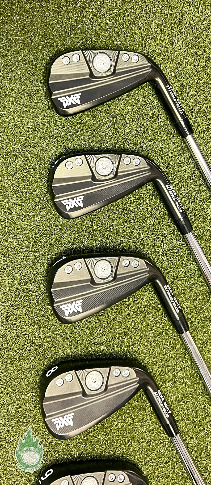 Used RH PXG 0311P Forged Darkness Gen 4 Irons 5-PW 105g Stiff Steel Golf Set 9 Used RH PXG 0311P Forged Darkness Gen 4 Irons 5-PW 105g Stiff Steel Golf Set - Image 9
