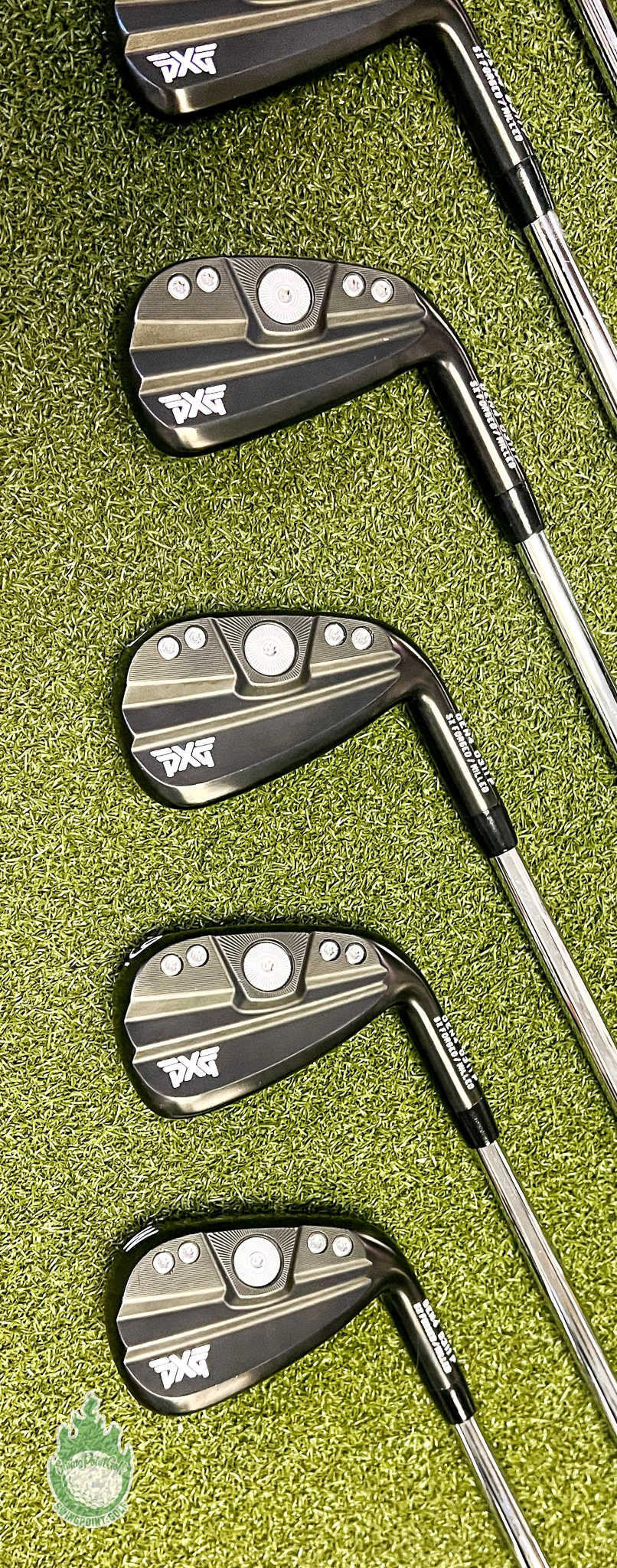 Used RH PXG 0311P Forged Darkness Gen 4 Irons 5-PW 105g Stiff Steel Golf Set 8 Used RH PXG 0311P Forged Darkness Gen 4 Irons 5-PW 105g Stiff Steel Golf Set - Image 8