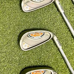 Used Right Handed Ping Black Dot G10 Irons 4-PW AWT Stiff Flex Steel Golf Set -Fairway Woods Shop IMG 9738