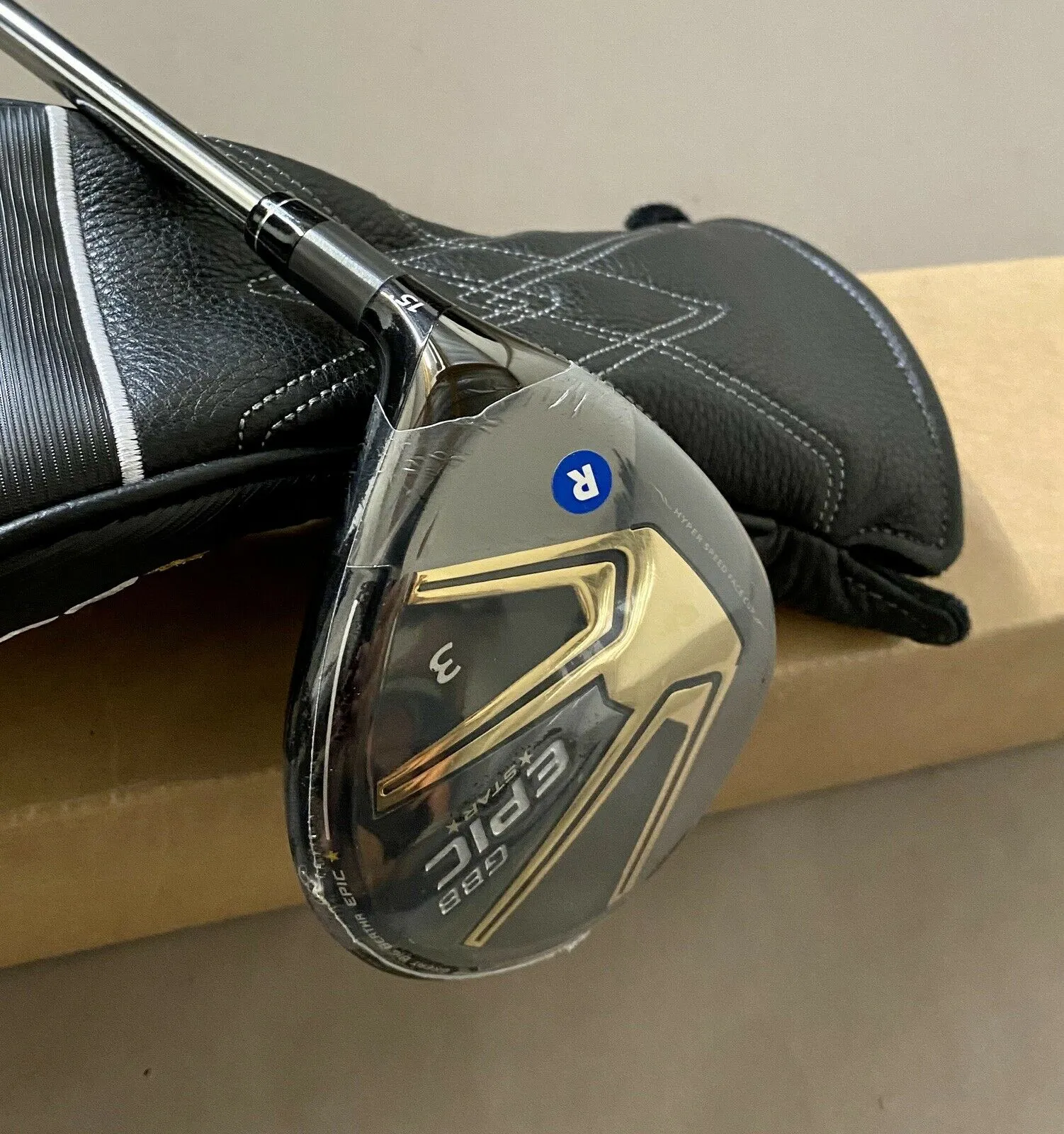 New LH Callaway GBB EPIC Star 3 Wood 15* Grand Bassara 49 Regular Graphite Golf 2 New LH Callaway GBB EPIC Star 3 Wood 15* Grand Bassara 49 Regular Graphite Golf - Image 2