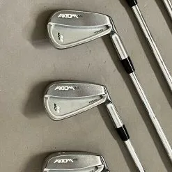 Right Handed AXIOM AS Forged Irons 4-PW Tour 130g X-Stiff Flex Steel Golf Set -Fairway Woods Shop Right Handed AXIOM AS Forged Irons 4 PW Tour 130g X Stiff Flex Steel Golf Set 193566933502 7